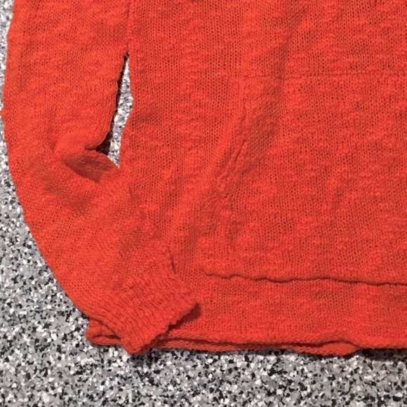 Roxy โฆ Orange Knit Unworn Hoodie Sweater (S) - Picture 5 of 6